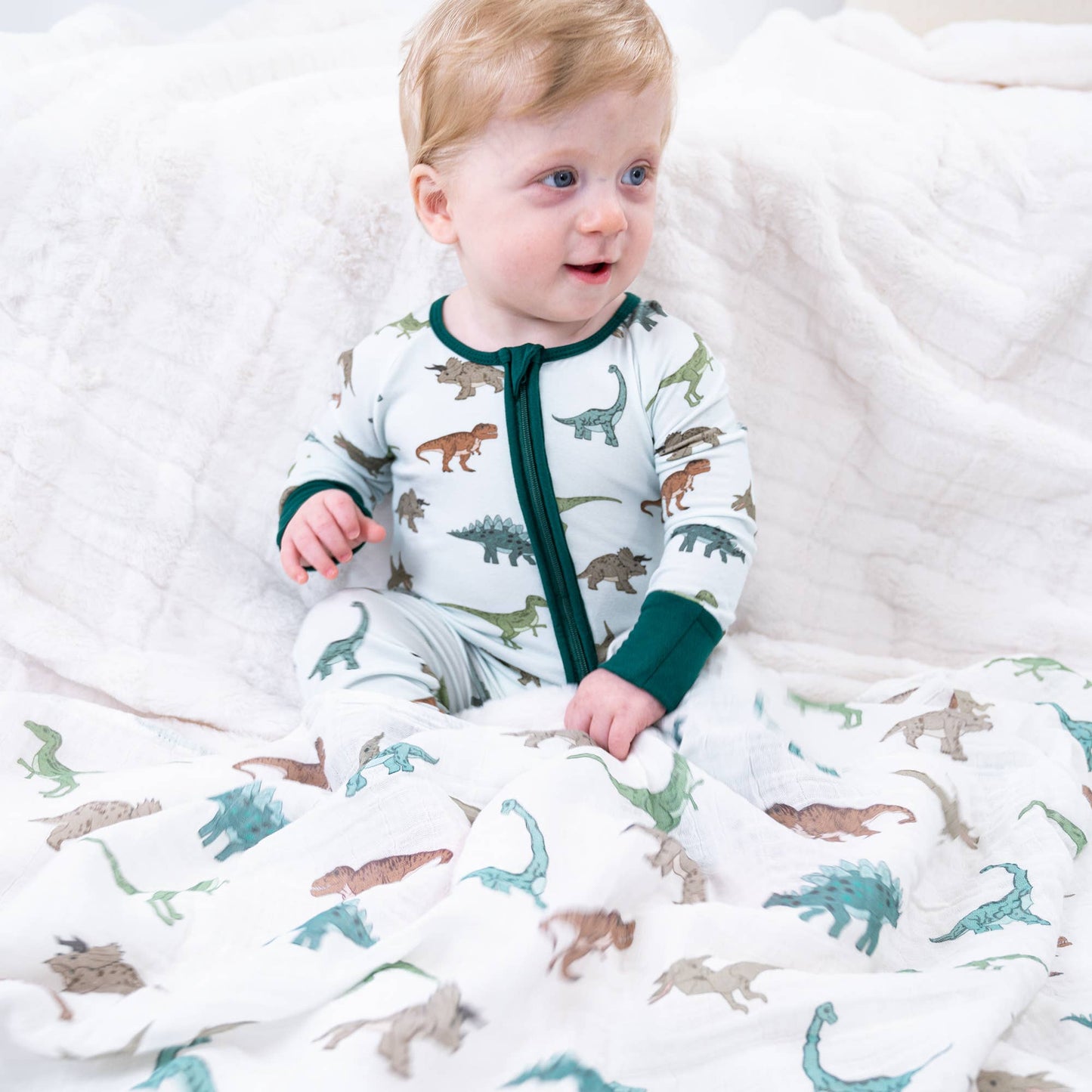 Dinosaur Bamboo Pajamas