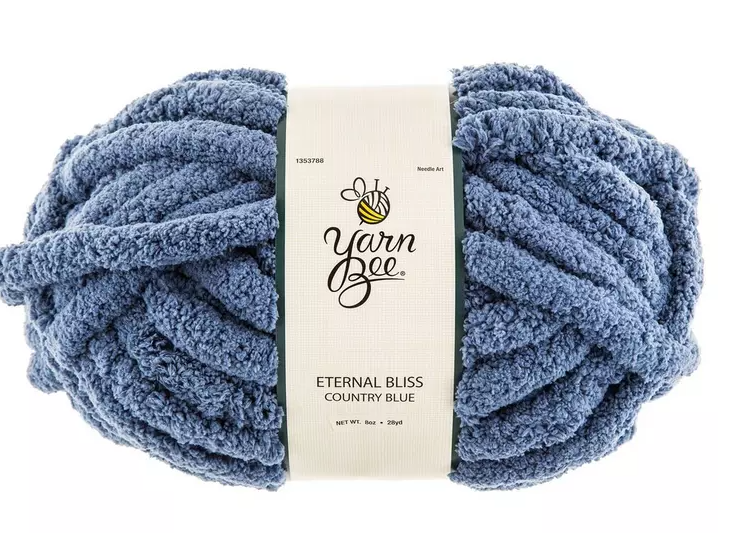 White/Grey/Blue Blanket