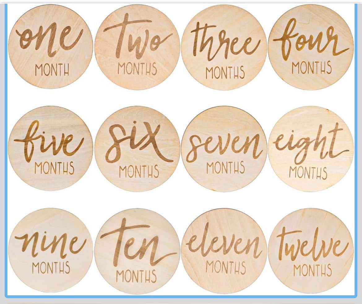 Monthly Milestone Signs