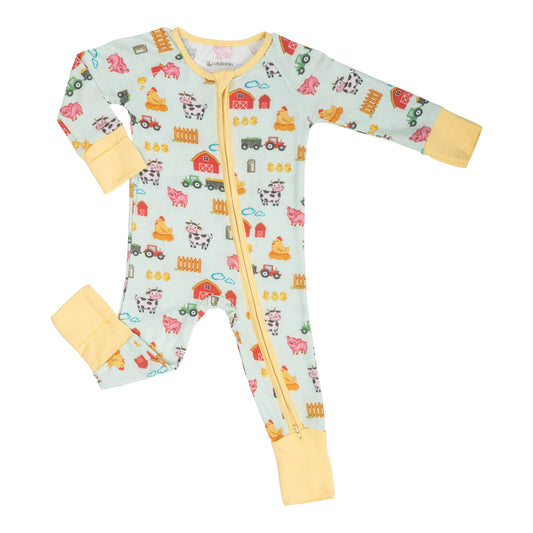 Little Barnyard Bamboo Pajamas
