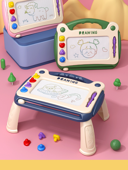 Kids Magnetic Drawing Board Table