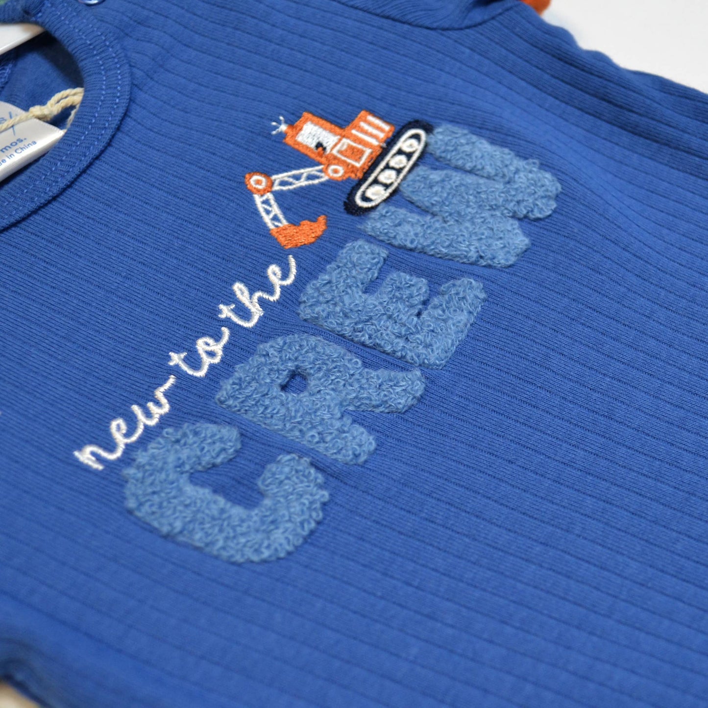 New to The Crew Excavator 3 Piece Onesie Set