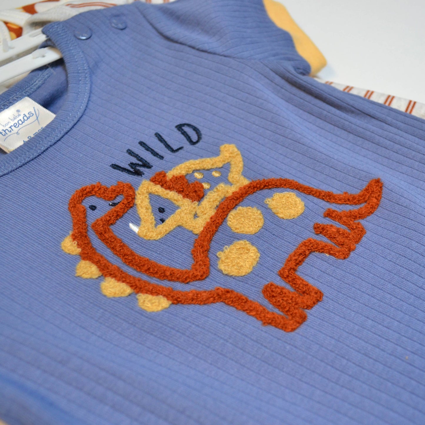Wild Dinosaur 3 Piece Onesie Set