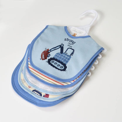 Strong Like Daddy 5 Pack Bib Set