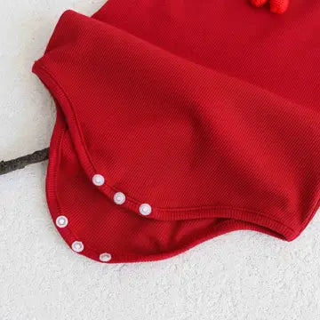 Cherry Lace Romper