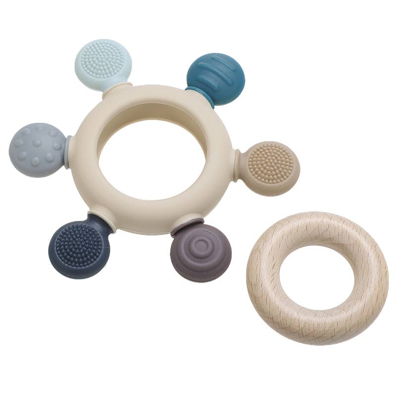 Silicone/ Wood Teethers