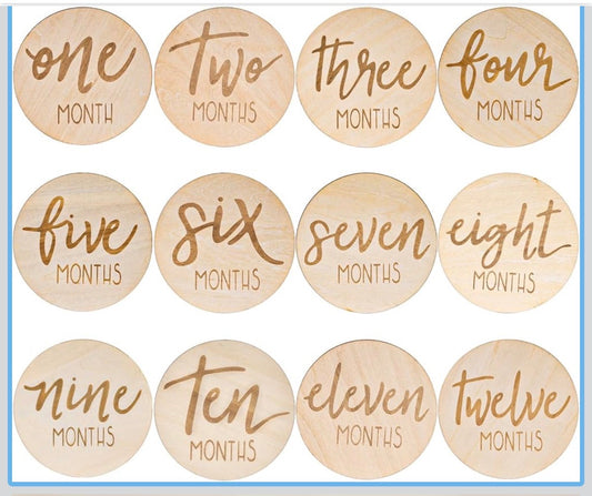 Monthly Milestone Signs