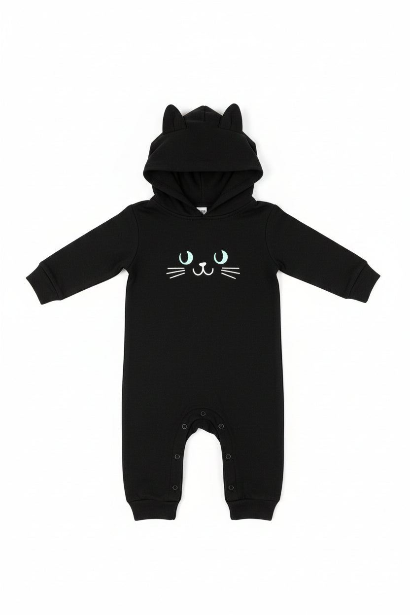 Cat & Jack Black Cat One Piece