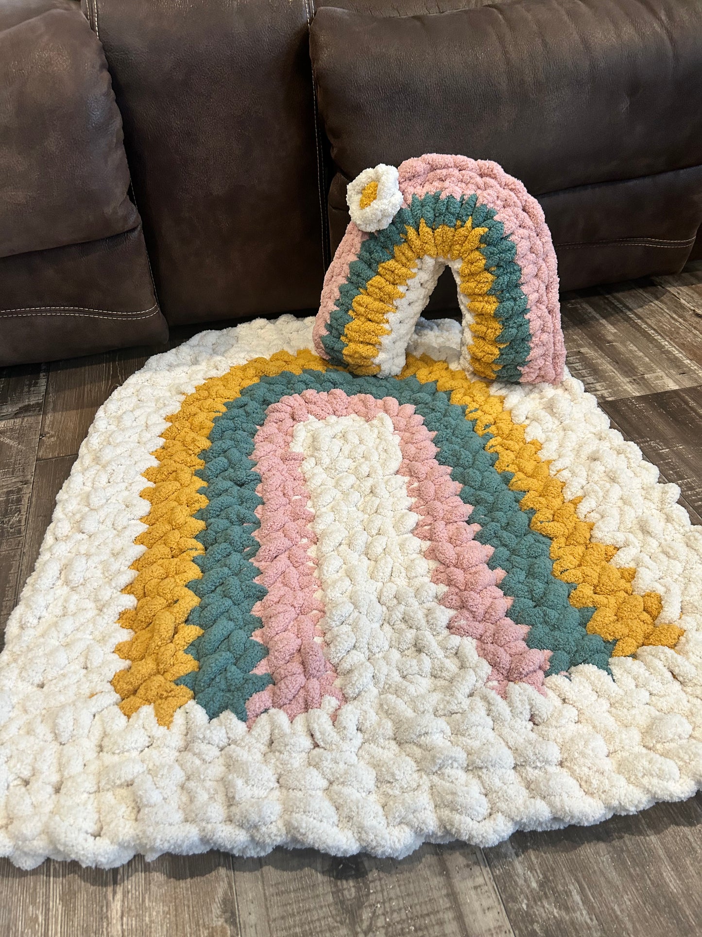 Baby Play Mat with Matching Pillow
