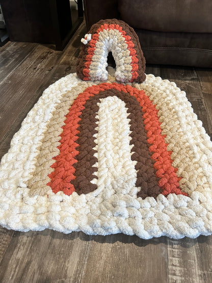 Baby Play Mat with Matching Pillow