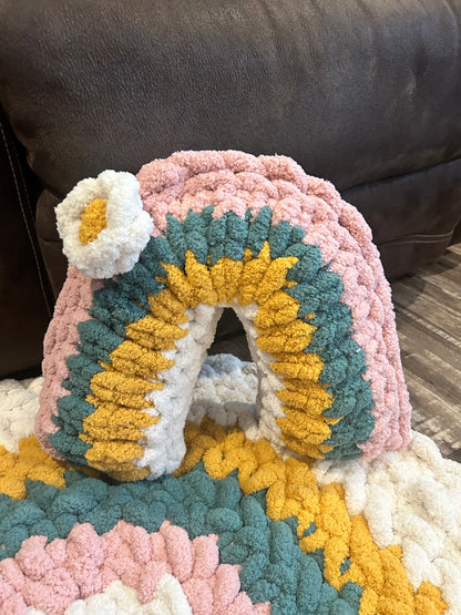 Baby Play Mat with Matching Pillow