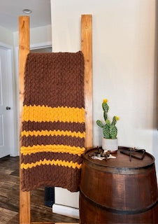 Customized Chunky Knit Blankets