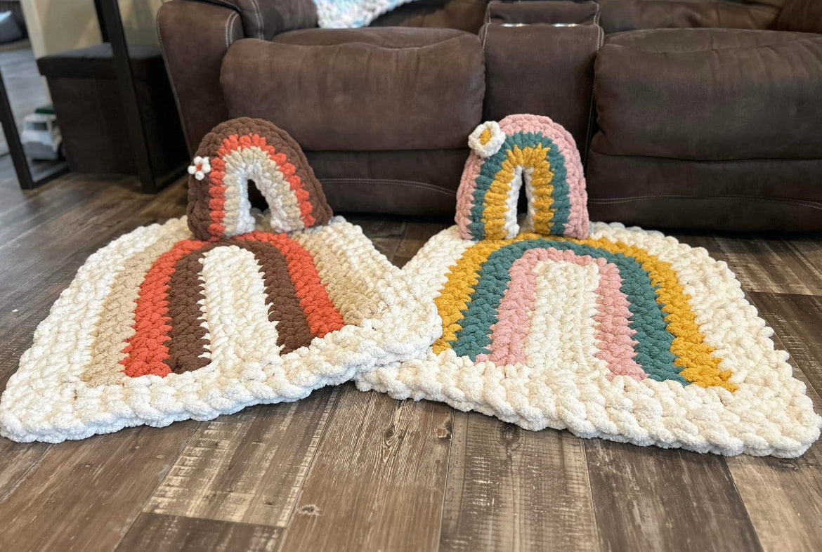 Baby Play Mat with Matching Pillow