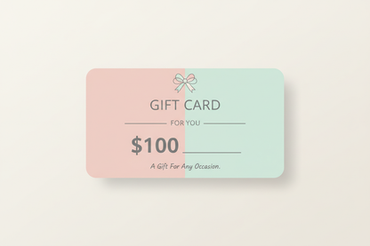 a simple gift card 