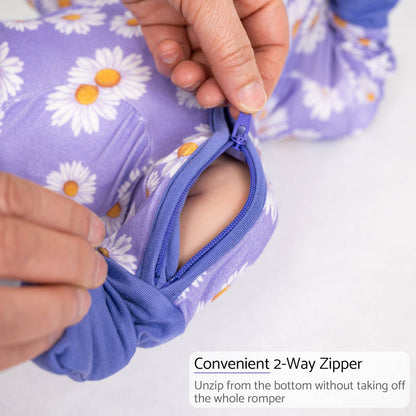 Purple Daisy Bamboo Pajamas