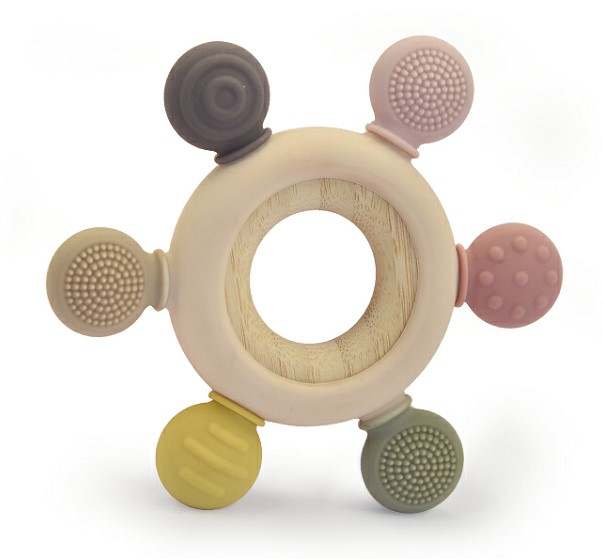 Silicone/ Wood Teethers