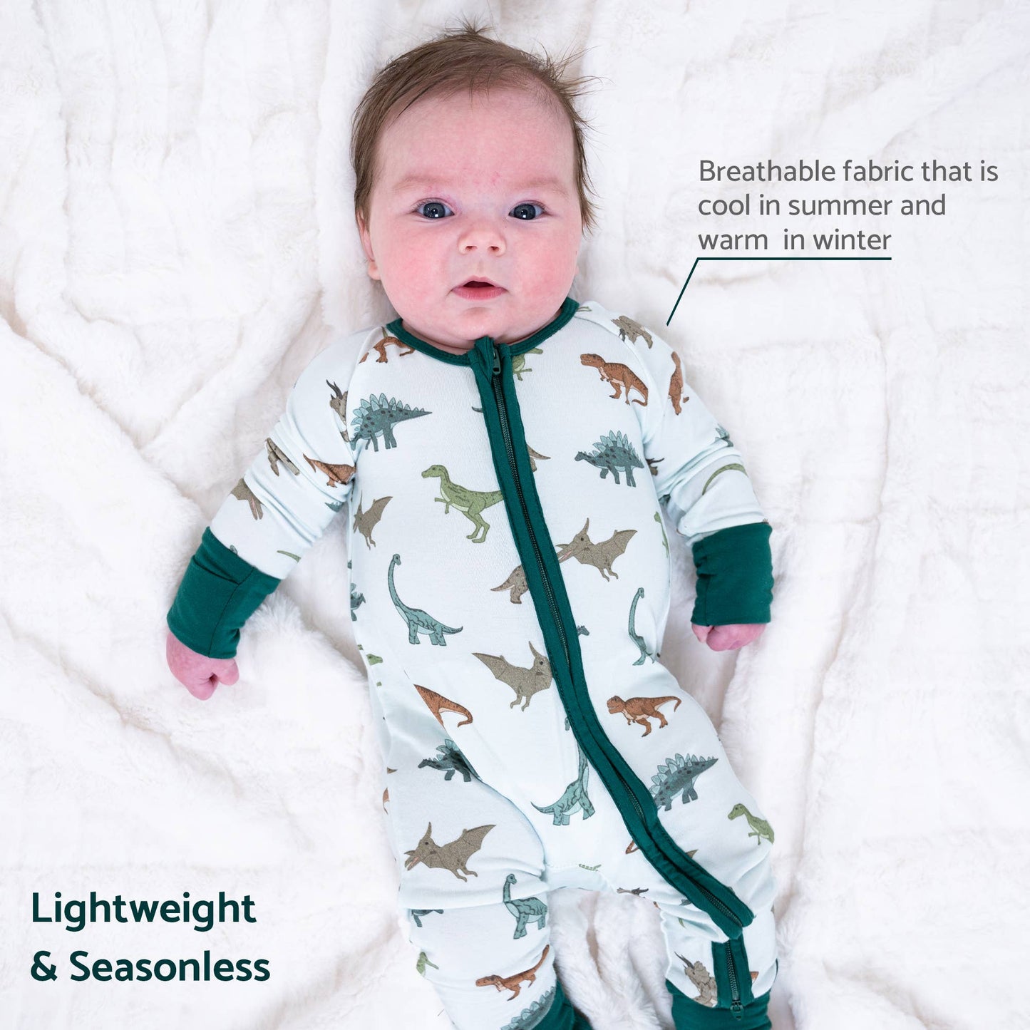 Dinosaur Bamboo Pajamas