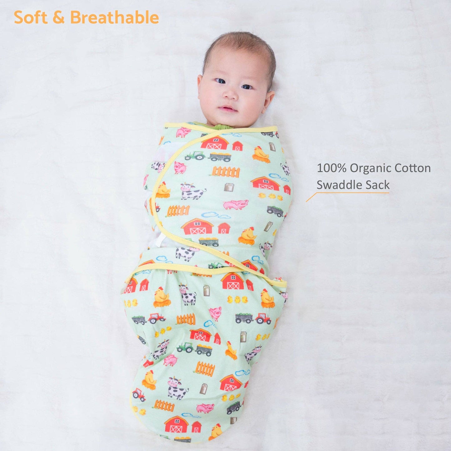Little Barnyard Sleep Swaddle
