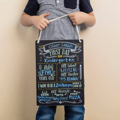First Day Of School Chalk Sign