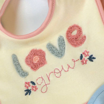 Love Grows 5 Pack Bib Set
