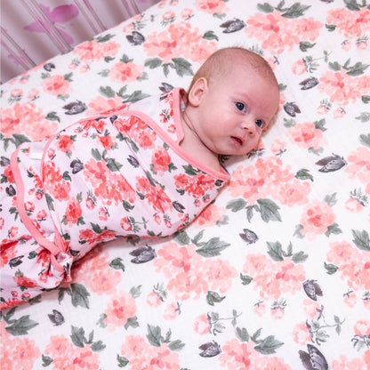 Pretty in Peony Sleep Swaddle